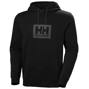 Helly Hansen Men's HH Box Hoodie, Black 2.0, L Helly Hansen Men's HH Box Hoodie, Black 2.0, L