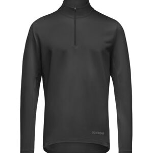 Gore Wear GOREWEAR Everyday Mid Quarter Zip Long Sleeve Black - Shirt Gore Wear GOREWEAR Everyday Mid Quarter Zip Long Sleeve Black - Shirt