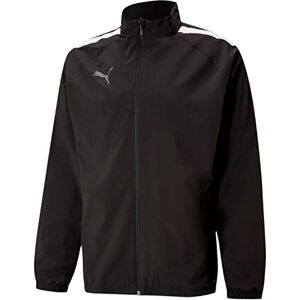 Puma Men's teamLIGA Sideline Jacket, Black- White, size: XXL Puma Men's teamLIGA Sideline Jacket, Black- White, size: XXL