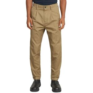 G-STAR Men's Pleated Chino Relaxed Tapered, Beige (toggee D24543-D967-5750), 38W / 32L G-STAR Men's Pleated Chino Relaxed Tapered, Beige (toggee D24543-D967-5750), 38W / 32L