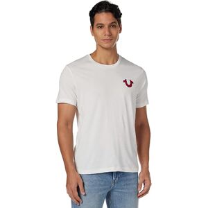 True Religion Men's Buddha Logo Short Sleeve Tee T Shirt, White, L UK True Religion Men's Buddha Logo Short Sleeve Tee T Shirt, White, L UK