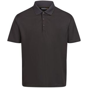Regatta Mens Pro Wicking Casual Polo Short Sleeved T Shirt Seal Grey Regatta Mens Pro Wicking Casual Polo Short Sleeved T Shirt Seal Grey