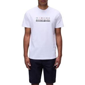 Napapijri Men's Sere Short Sleeve T-Shirt White XXL Napapijri Men's Sere Short Sleeve T-Shirt White XXL