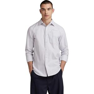 G-STAR Men's Bristum 2.0 Slim Shirt , Multicolour (oyster blue/white oxford D23553-C895-C759), XS G-STAR Men's Bristum 2.0 Slim Shirt , Multicolour (oyster blue/white oxford D23553-C895-C759), XS