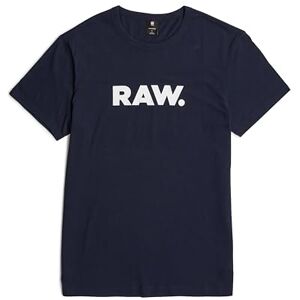 G-STAR Men's Holorn R T-Shirt, Blue (sartho blue D08512-8415-6067), S G-STAR Men's Holorn R T-Shirt, Blue (sartho blue D08512-8415-6067), S