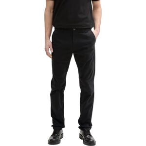 TOM TAILOR Men's 1046967 Travis Slim Chino Trousers, 29999-Black, 31 W/34 L TOM TAILOR Men's 1046967 Travis Slim Chino Trousers, 29999-Black, 31 W/34 L
