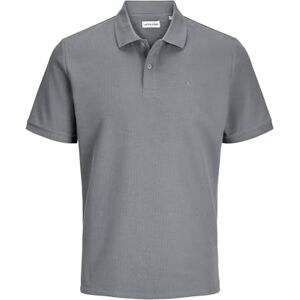 JACK & JONES Men's Jjeaustin Polo SS Noos, Ultimate Grey, XL JACK & JONES Men's Jjeaustin Polo SS Noos, Ultimate Grey, XL