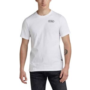 G-STAR Men's Back Graphic Slim T-Shirt, White (white D23906-336-110), XL G-STAR Men's Back Graphic Slim T-Shirt, White (white D23906-336-110), XL