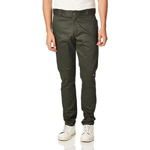Dickies Men's Skinny Straight Double Knee Work Pant, Olive Green V1, 40W x 30L Dickies Men's Skinny Straight Double Knee Work Pant, Olive Green V1, 40W x 30L