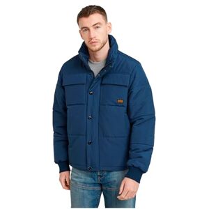 G-STAR Men's 4 Pocket Quilted Padded Jacket, Blue (dk sea blue D25353-D712-1023), L G-STAR Men's 4 Pocket Quilted Padded Jacket, Blue (dk sea blue D25353-D712-1023), L