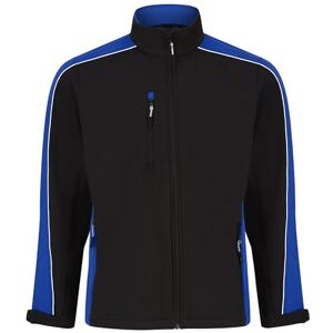 ORN ØRN Mens Workwear Sporty Two Tone Softshell Jacket, Breathable, Water Resistant, Machine Washable Avocet(4288), Black/Royal, Extra Large ORN ØRN Mens Workwear Sporty Two Tone Softshell Jacket, Breathable, Water Resistant, Machine Washable Avocet(4288), Black/Royal, Extra Large