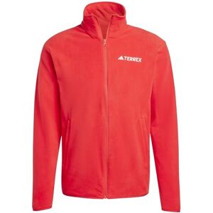 adidas Men's Terrex Multi Essentials Full Zip Fleece Jacket, pure ruby, 3XL adidas Men's Terrex Multi Essentials Full Zip Fleece Jacket, pure ruby, 3XL