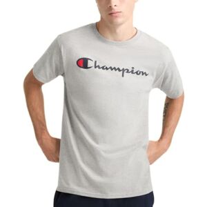 Champion Men's, Classic Graphic, Soft and Comfortable T-Shirts Logo (Reg. Or Big & Tall), Oxford Grey Script, S Champion Men's, Classic Graphic, Soft and Comfortable T-Shirts Logo (Reg. Or Big & Tall), Oxford Grey Script, S