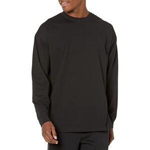 Amazon Essentials Men's Oversized Long-Sleeved Organic Cotton T-Shirt, Black, 3XL Plus Tall Amazon Essentials Men's Oversized Long-Sleeved Organic Cotton T-Shirt, Black, 3XL Plus Tall