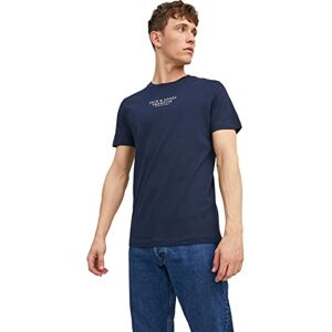 JACK & JONES Men's Jprbluarchie SS Tee Crew Neck Noos T-Shirt, Blazer Navy, L JACK & JONES Men's Jprbluarchie SS Tee Crew Neck Noos T-Shirt, Blazer Navy, L