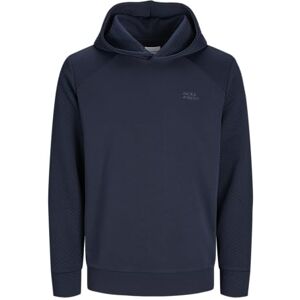 JACK & JONES Men's Jjestaple Sweat Hood Noos Sweatshirt, Blazer Navy, L JACK & JONES Men's Jjestaple Sweat Hood Noos Sweatshirt, Blazer Navy, L