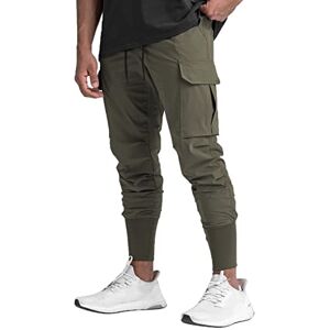 KOUZHAOA Slim Fit Jeans,Designer Joggers,Waterproof Cargo Pants,Mens Faux Leather Pants,Mens Pinstripe Pants,Grey Sweats Men,Mens Cargo Tracksuit Bottoms,Light Brown Trousers Mens