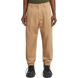 G-STAR Men's Pleated Chino Relaxed Tapered Pants, Brown (Lion Gd D24543-d910-b666), 30W x 30L G-STAR Men's Pleated Chino Relaxed Tapered Pants, Brown (Lion Gd D24543-d910-b666), 30W x 30L