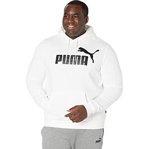 Puma mens Essentials Big Logo Fleece Hoodie Big & Tall Hooded Sweatshirt, White, XXLarge US Puma mens Essentials Big Logo Fleece Hoodie Big & Tall Hooded Sweatshirt, White, XXLarge US