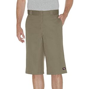 Dickies Men's 15 Inch Inseam Work Short with Multi Use Pocket-P Utility Pants, Khaki, 32 Dickies Men's 15 Inch Inseam Work Short with Multi Use Pocket-P Utility Pants, Khaki, 32
