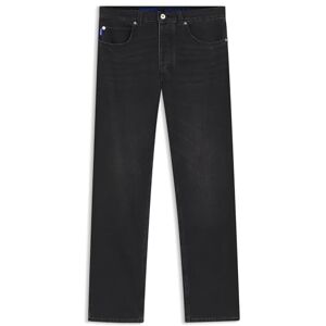 Hugo Boss Mens Jonah Regular-fit Jeans in Black Denim Hugo Boss Mens Jonah Regular-fit Jeans in Black Denim