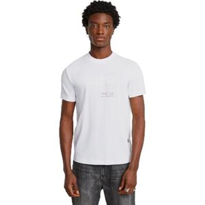 G-STAR Men's Originals R T T-Shirt, White (White D26044-c336-110), L G-STAR Men's Originals R T T-Shirt, White (White D26044-c336-110), L