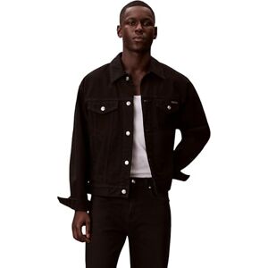 Calvin Klein Men's90S Ck Classic Black Trucker LV04RF706GJackets, BLACK, XL Calvin Klein Men's90S Ck Classic Black Trucker LV04RF706GJackets, BLACK, XL