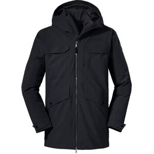 Schöffel Men's 3in1 Parka Moskau M Double jackets, Black, 56 Schöffel Men's 3in1 Parka Moskau M Double jackets, Black, 56