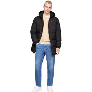 Tommy Jeans Men’s Essential Down Parka with Hood, Black (Black), XXL Tommy Jeans Men’s Essential Down Parka with Hood, Black (Black), XXL