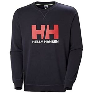 Helly Hansen Men's HH Logo Crew Sweatshirt, Navy, M Helly Hansen Men's HH Logo Crew Sweatshirt, Navy, M