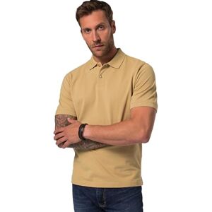 JP 1880 Men's Large Sizes Plus Sizes Menswear L-8XL Polo Shirt, Basic, Half Sleeve, Piqué, L to 10XL 702560, sandybrown, 7XL JP 1880 Men's Large Sizes Plus Sizes Menswear L-8XL Polo Shirt, Basic, Half Sleeve, Piqué, L to 10XL 702560, sandybrown, 7XL