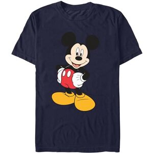 Disney Men's Classic Mickey Mouse Full Size Graphic Short Sleeve T-Shirt, Navy, Medium Disney Men's Classic Mickey Mouse Full Size Graphic Short Sleeve T-Shirt, Navy, Medium