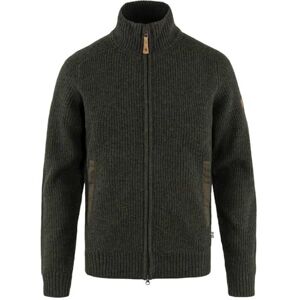 Fjällräven Fjallraven 87071-633 Övik Zip Cardigan Knit M/Övik Zip Cardigan Knit M Sweatshirt Men's Dark Olive Size M Fjällräven Fjallraven 87071-633 Övik Zip Cardigan Knit M/Övik Zip Cardigan Knit M Sweatshirt Men's Dark Olive Size M