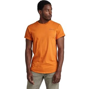 G-STAR Men's Back Graphic Lash T-Shirt, Orange (orange D24431-C372-1018), XS G-STAR Men's Back Graphic Lash T-Shirt, Orange (orange D24431-C372-1018), XS
