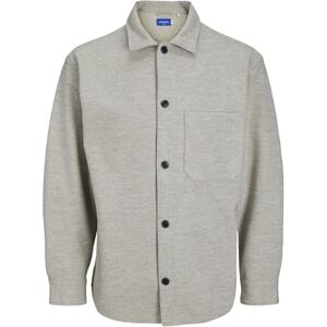 JACK & JONES Men's Jorzac Melange Overshirt Ls Sn Polo Shirt, Peyote, L JACK & JONES Men's Jorzac Melange Overshirt Ls Sn Polo Shirt, Peyote, L