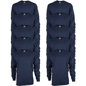 Gildan Men's, Ultra Cotton Long Sleeve T-Shirt, Style G2400, Navy, S Gildan Men's, Ultra Cotton Long Sleeve T-Shirt, Style G2400, Navy, S