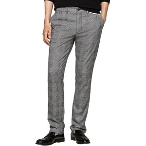 Tommy Hilfiger Men’s Denton Brushed Check Suit Trousers, Grey (Turbine Grey), 34W/28L Tommy Hilfiger Men’s Denton Brushed Check Suit Trousers, Grey (Turbine Grey), 34W/28L