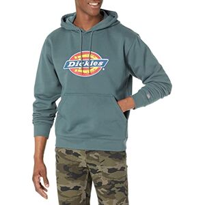 Dickies Men's Tricolor DWR Pullover Fleece Hooded Sweatshirt, Lincoln Green, Medium Dickies Men's Tricolor DWR Pullover Fleece Hooded Sweatshirt, Lincoln Green, Medium