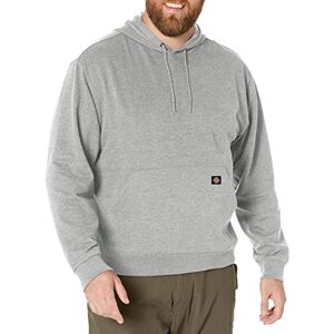 Dickies , Men's, MIDWEIGHT PULLOVER FLEECE HOODIE REGULAR, HEATHER GREY, XL Dickies , Men's, MIDWEIGHT PULLOVER FLEECE HOODIE REGULAR, HEATHER GREY, XL