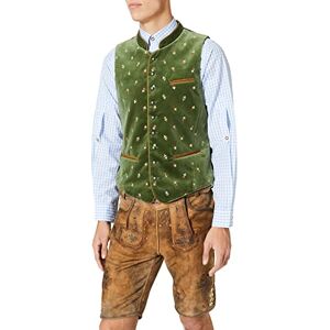 Stockerpoint Men's Weste Calzado Sleeveless Traditional Dress Waistcoat, Green (Moosgrün), 52 (Manufacturer Size: 52) Stockerpoint Men's Weste Calzado Sleeveless Traditional Dress Waistcoat, Green (Moosgrün), 52 (Manufacturer Size: 52)