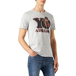 cotton division Men's Uxrockyts004 T-Shirt, Melange Grey, M cotton division Men's Uxrockyts004 T-Shirt, Melange Grey, M