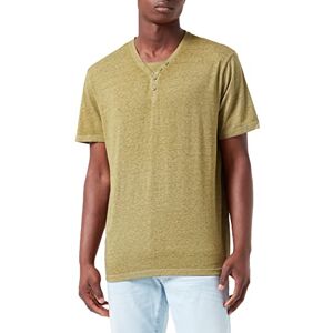 TOM TAILOR Men's Serafino T-Shirt 1032269, 29003 Olive Branch Green, XL TOM TAILOR Men's Serafino T-Shirt 1032269, 29003 Olive Branch Green, XL