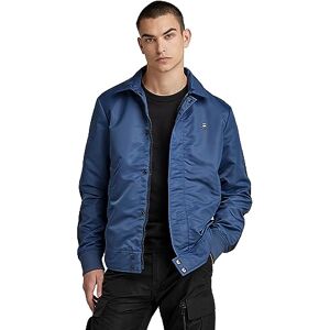 G-STAR Men's Harrington jacket, Blue (rank blue D23650-C143-868), L G-STAR Men's Harrington jacket, Blue (rank blue D23650-C143-868), L