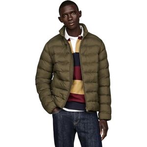 Tommy Hilfiger Men’s Mid Weight Stand Collar Quilted Jacket without Hood, Multicolor (Army Green), XL Tommy Hilfiger Men’s Mid Weight Stand Collar Quilted Jacket without Hood, Multicolor (Army Green), XL