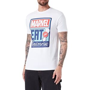 Marvel Men's Memarcots275 T-Shirt, White, XS Marvel Men's Memarcots275 T-Shirt, White, XS