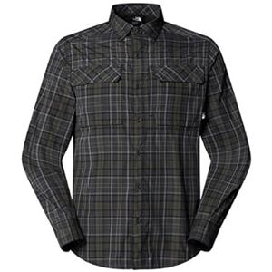 The North Face Men's Sequoia Plaid T-Shirt Asphalt Grey/New Taupe XXL The North Face Men's Sequoia Plaid T-Shirt Asphalt Grey/New Taupe XXL
