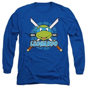Mutant TMNT Leonardo Since 1984 Mens Long Sleeve T Shirt, Royal Blue, XX-Large Mutant TMNT Leonardo Since 1984 Mens Long Sleeve T Shirt, Royal Blue, XX-Large