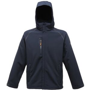 Regatta Men's X-Pro Repeller Lined Hooded Softshell Jacket, Blue (Navy), Medium (Manufacturer Size:M) Regatta Men's X-Pro Repeller Lined Hooded Softshell Jacket, Blue (Navy), Medium (Manufacturer Size:M)