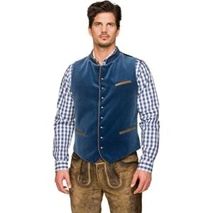 Stockerpoint Men's Weste Ricardo Traditional Dress Waistcoat, Blue-Blau (Rauchblau), Small Stockerpoint Men's Weste Ricardo Traditional Dress Waistcoat, Blue-Blau (Rauchblau), Small