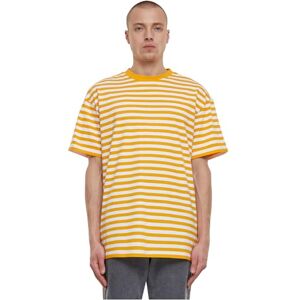 Urban Classics Men's Tb6642-regular Stripe Tee T-Shirt, White/Magicmango, XXL Urban Classics Men's Tb6642-regular Stripe Tee T-Shirt, White/Magicmango, XXL